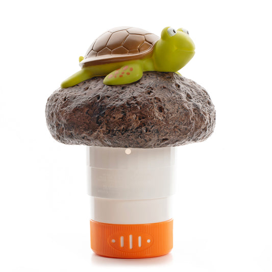 Turtle with Stone Chlorine Dispenser