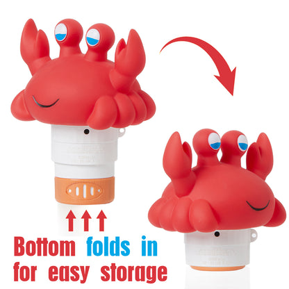 Crab Chlorine Dispenser (for 1" tabs only)