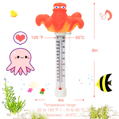 Octopus Pool Thermometer