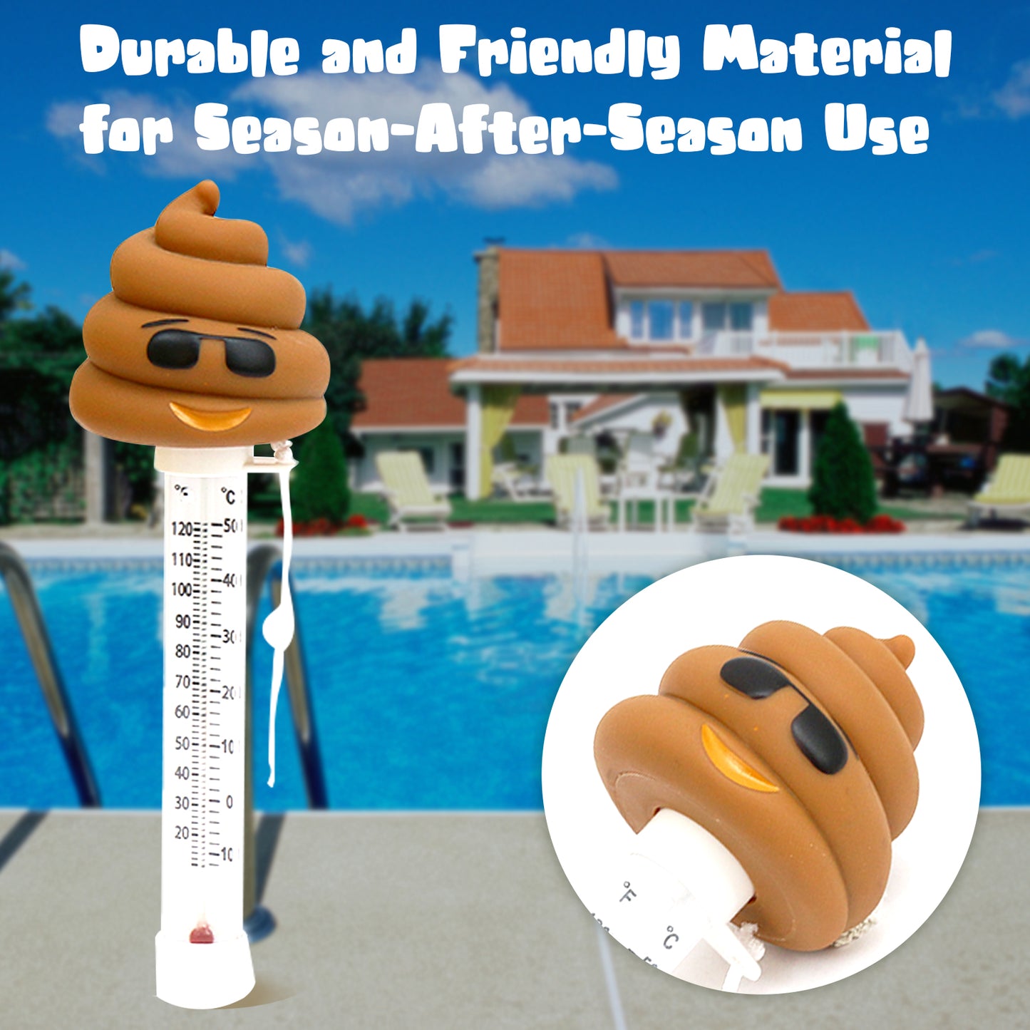 Poo Pool Thermometer