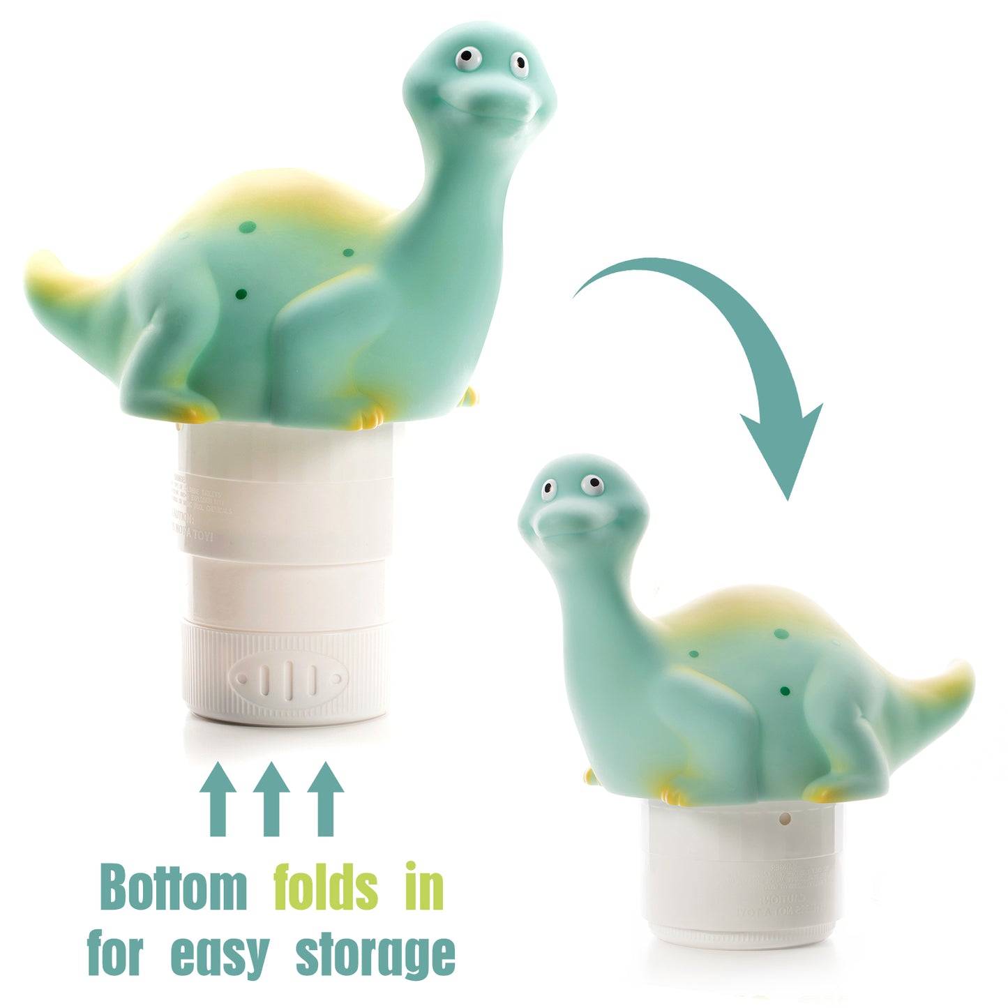 Blue Dinosaur Chlorine Dispenser