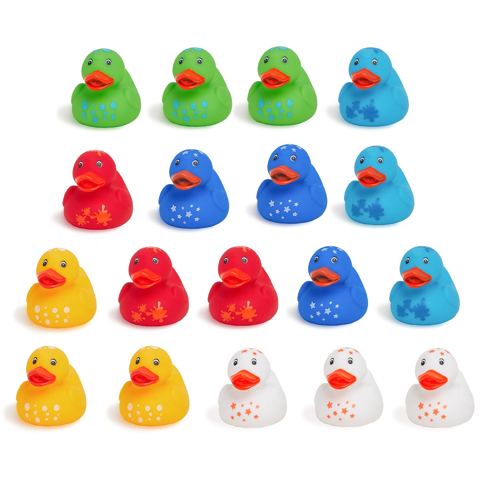 Miniature store rubber ducks