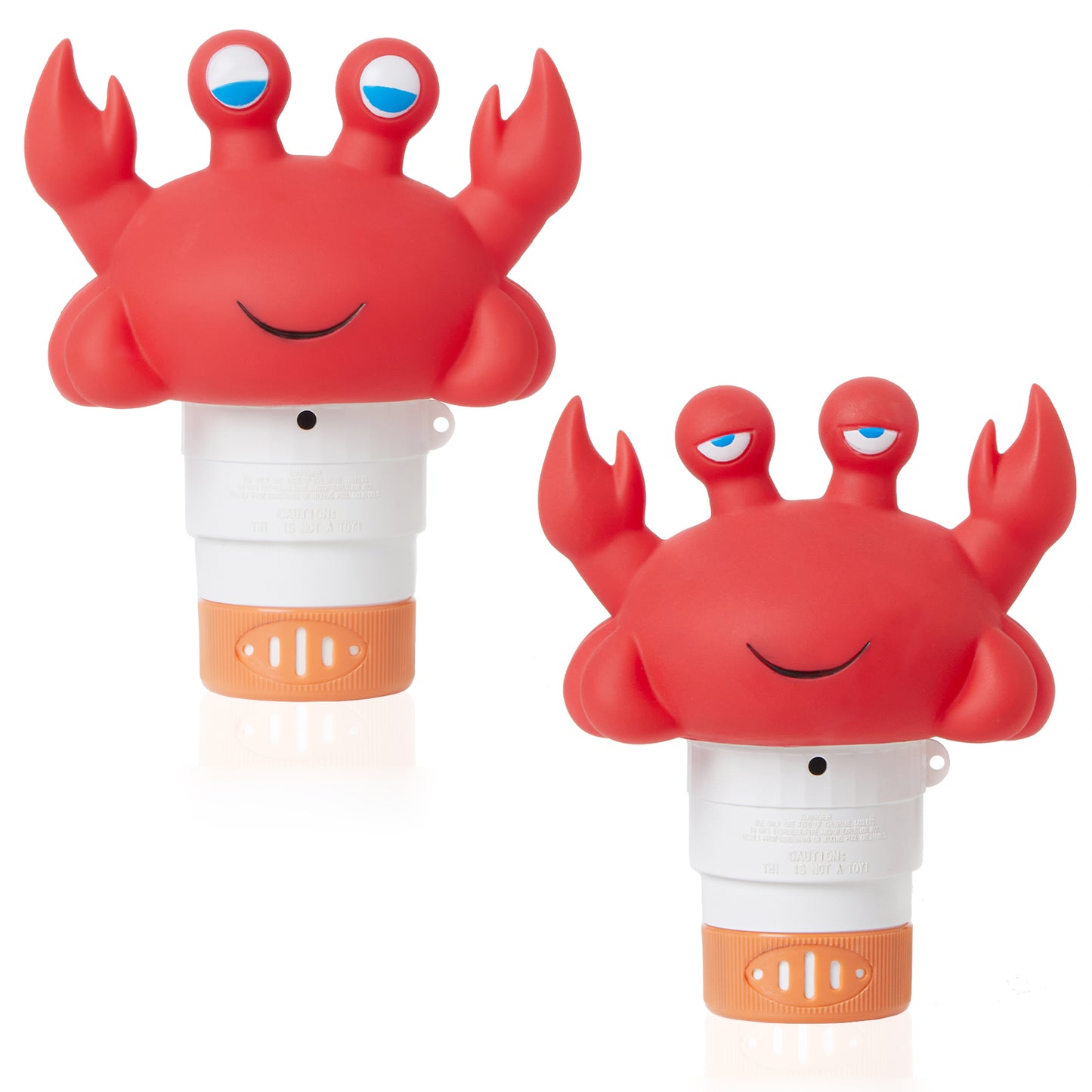 XY-WQ Crab Chlorine Floater for 1" Tab ONLY, Mini Floating Pool Chlorine Dispenser