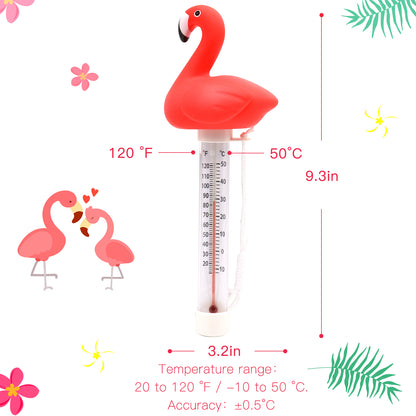 XY-WQ Floating Pool Thermometer, Large Size Easy Read for Water Temperature  with String for Outdoor and Indoor Swimming Pools and Spas (Turtle)